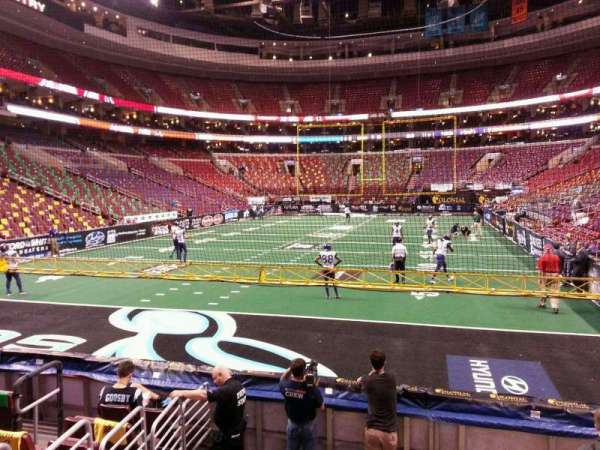 Xfinity Mobile Arena, section: 120, row: 8, seat: 7
