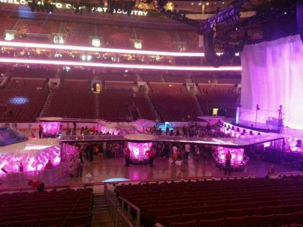Xfinity Mobile Arena, section: 114, row: 17, seat: 20