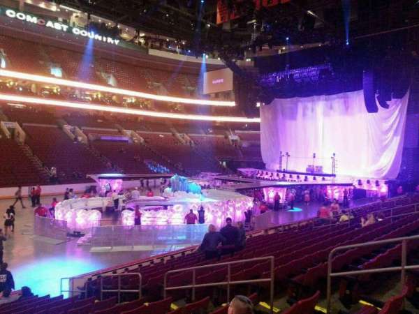 Xfinity Mobile Arena, section: 111, row: 14, seat: 12