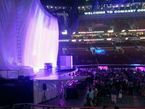 Xfinity Mobile Arena, section: 123, row: 10, seat: 8