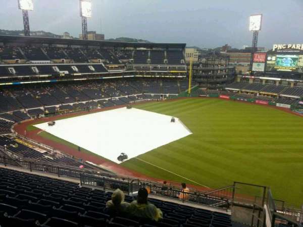 PNC Park, section: 302, row: s, seat: 1