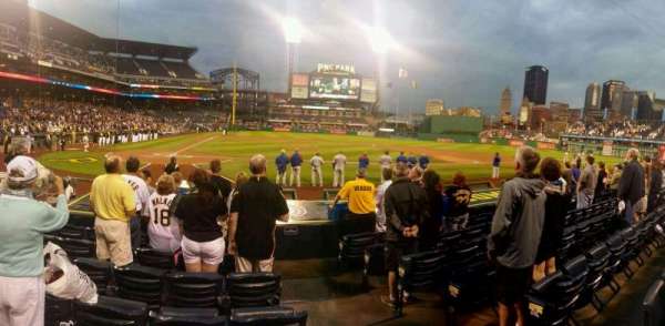 PNC Park, section: 13, row: m, seat: 1