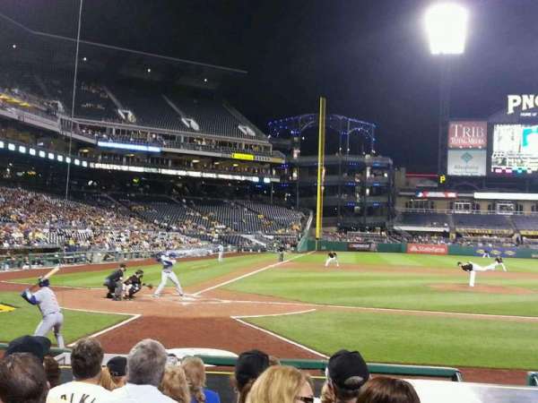 PNC Park, section: 13, row: m, seat: 1