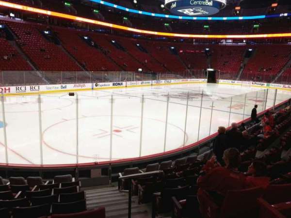 Centre Bell, section: 105, row: d, seat: 1