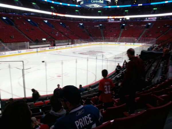 Centre Bell, section: 117, row: f, seat: 4