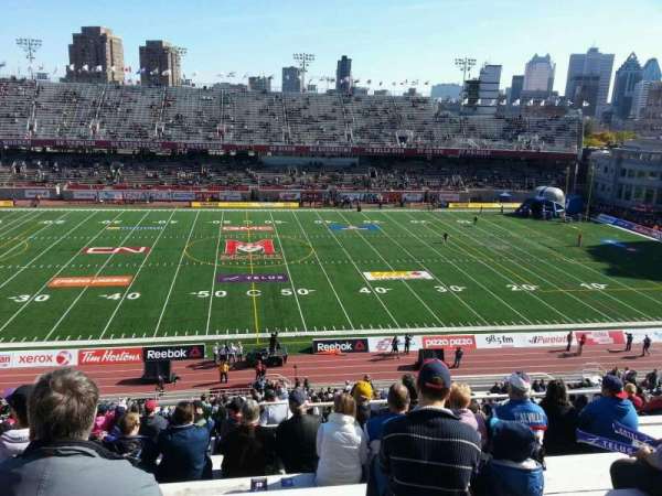 Percival Molson Memorial Stadium, section: g2, row: 10, seat: 10