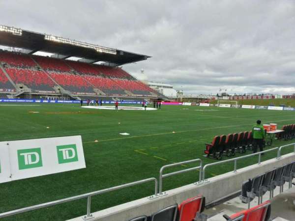TD Place Stadium, section: v, row: 4, seat: 6