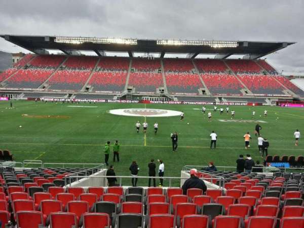 TD Place Stadium, section: s, row: acc, seat: 5
