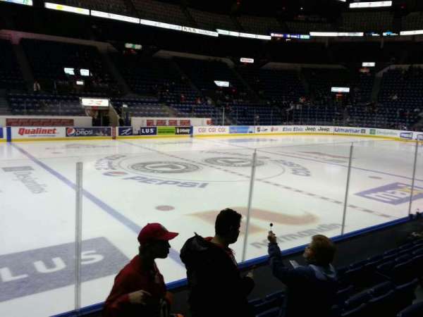 Colisée Pepsi, section: 113, row: f, seat: 8