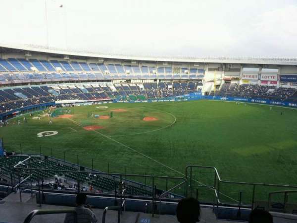 Zozo Marine Stadium, section: Home, row: 42, seat: 482
