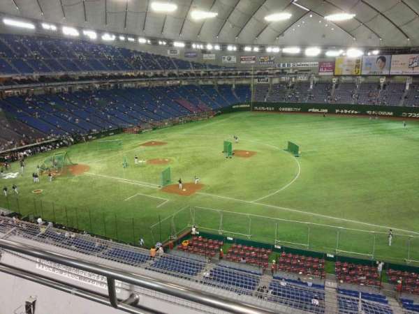 Tokyo Dome, section: Home, row: 2, seat: 287