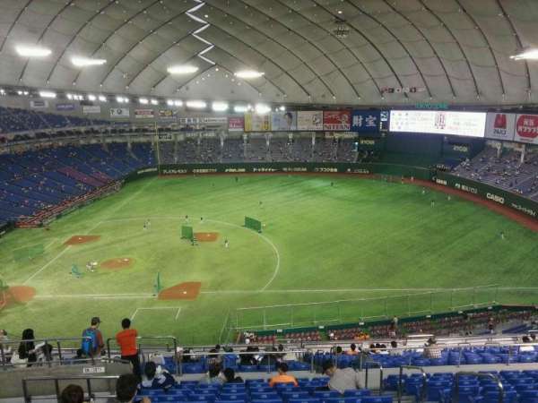Tokyo Dome, section: Home, row: 22, seat: 227