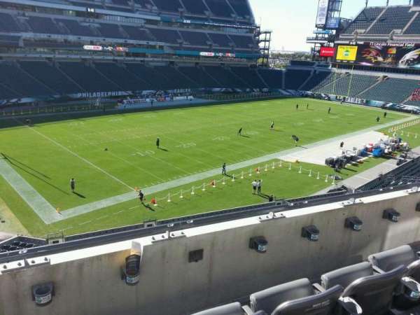 Lincoln Financial Field, section: c16, row: 3, seat: 4