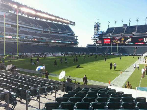 Lincoln Financial Field, section: 113, row: 11, seat: 7