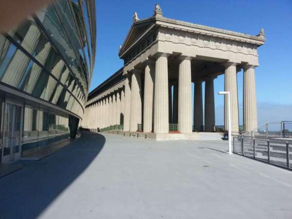 Soldier Field, section: east side colonnade