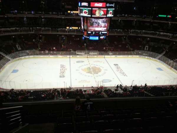 United Center, section: 301, row: 8, seat: 14