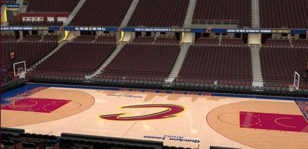 Rocket Arena, section: C107, row: 20