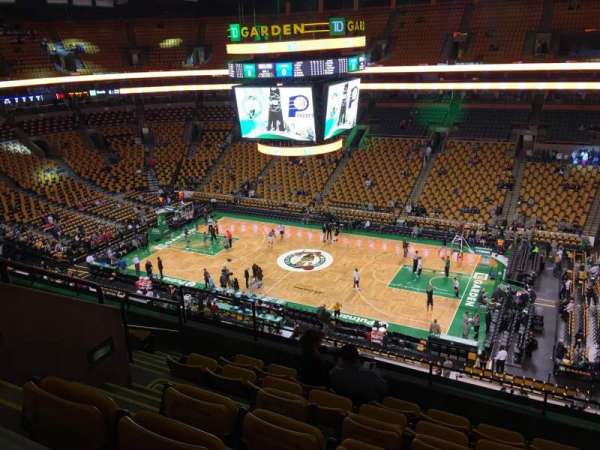 TD Garden, section: 329, row: 7, seat: 9