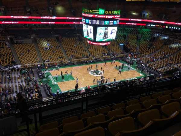 TD Garden, section: 303, row: 11, seat: 18