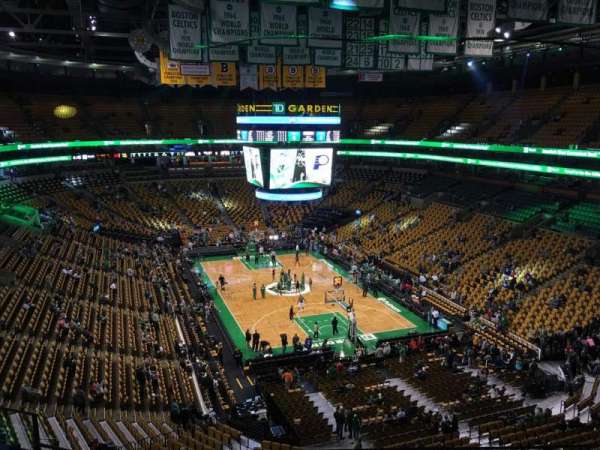 TD Garden, section: 310, row: 6, seat: 10