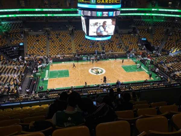 TD Garden, section: 317, row: 11, seat: 9