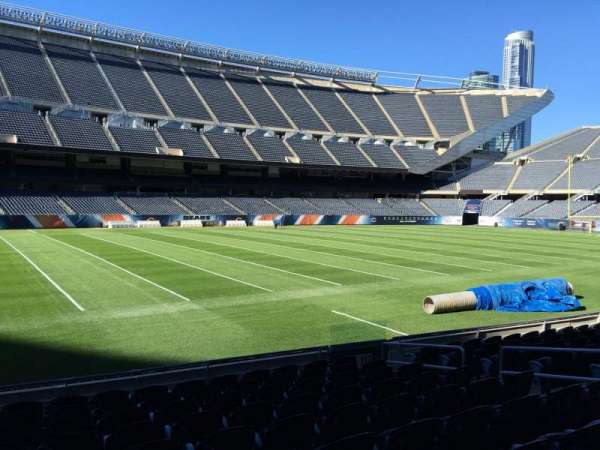 Soldier Field, section: 113, row: 10, seat: 10