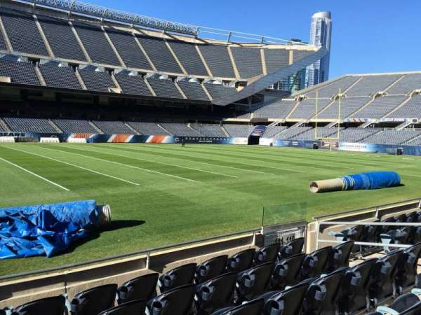 Soldier Field, section: 111, row: 6, seat: 8