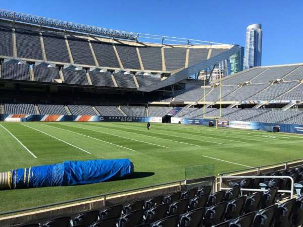Soldier Field, section: 108, row: 7, seat: 10