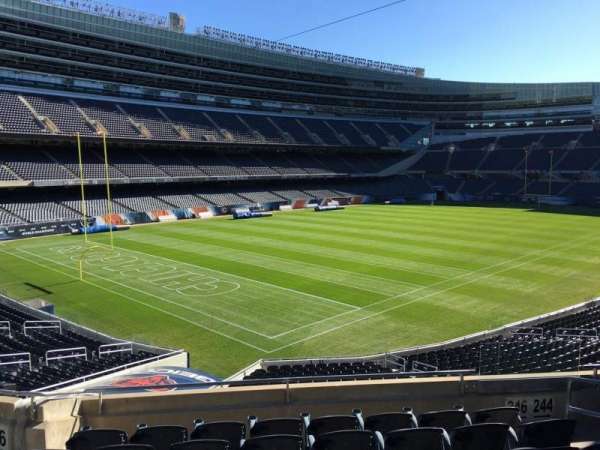 Soldier Field, section: 246, row: 7, seat: 6