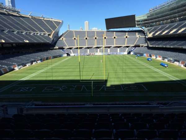 Soldier Field, section: 222, row: 10, seat: 9