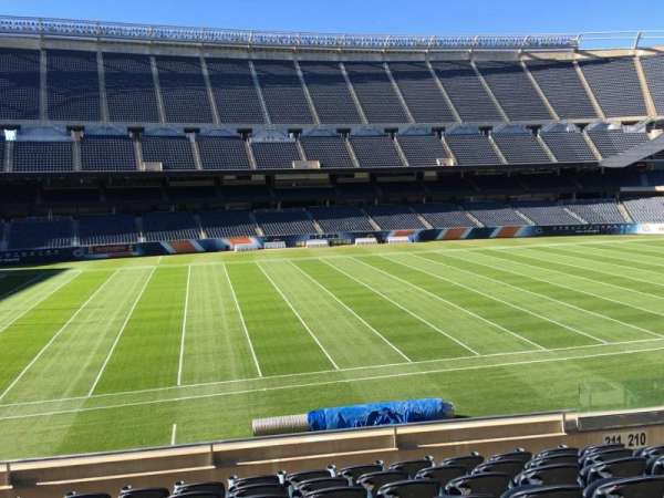 Soldier Field, section: 211, row: 8, seat: 10