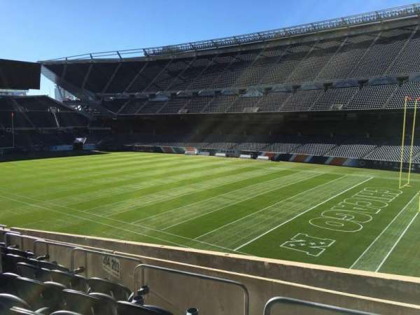 Soldier Field, section: 203, row: 9, seat: 8