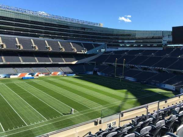 Soldier Field, section: 339, row: 6, seat: 10