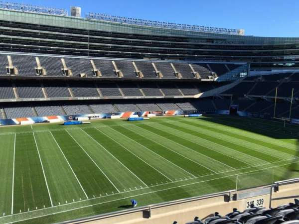 Soldier Field, section: 340, row: 6, seat: 10