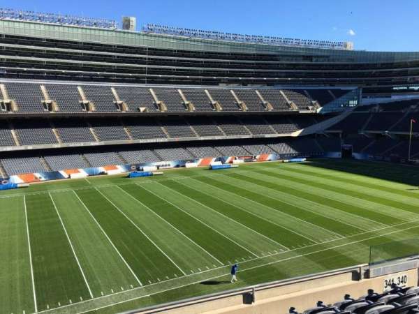 Soldier Field, section: 341, row: 6, seat: 9