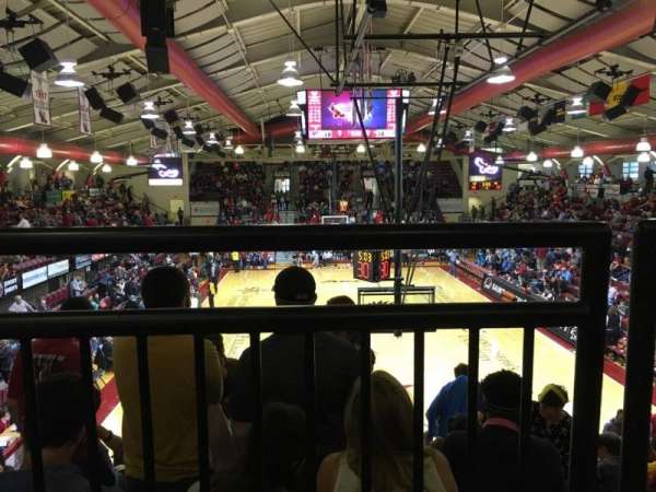 Hagan Arena, section: 208, row: 1, seat: 10