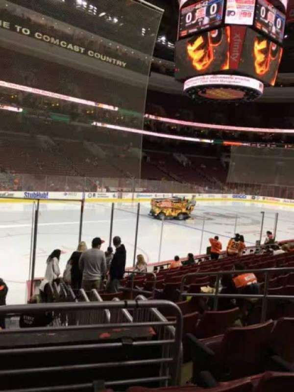 Xfinity Mobile Arena, section: 123, row: 13, seat: 10
