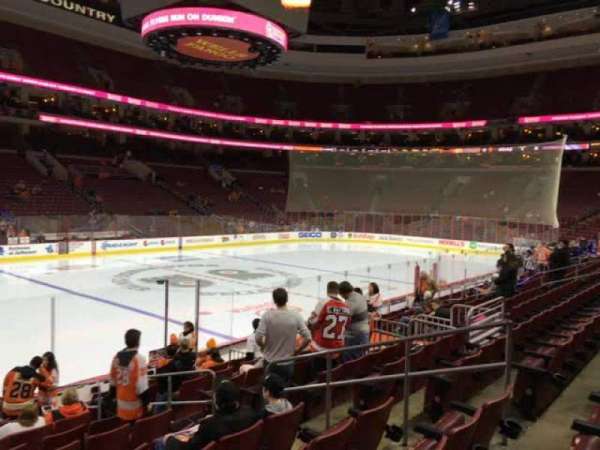 Xfinity Mobile Arena, section: 123, row: 12, seat: 10