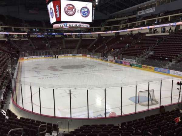 Giant Center, section: 112, row: N, seat: 8