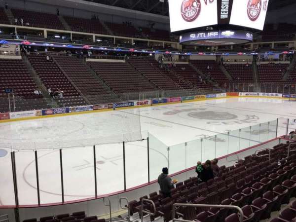Giant Center, section: 117, row: M, seat: 5