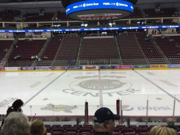 Giant Center, section: 120, row: M, seat: 11