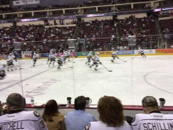 Giant Center, section: 108, row: D, seat: 4