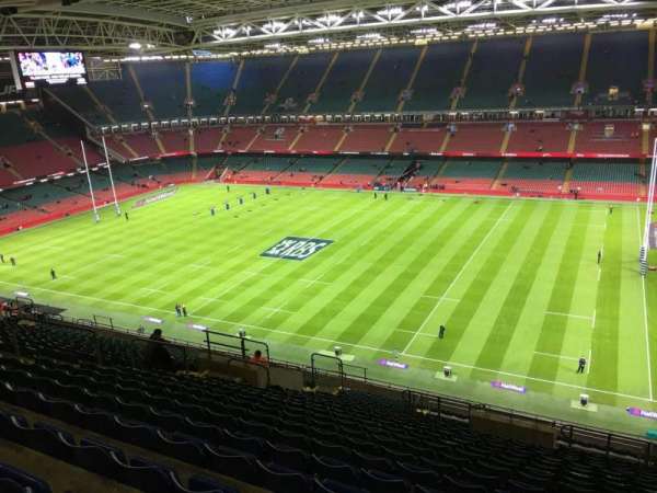Principality Stadium, section: U27, row: 24, seat: 18