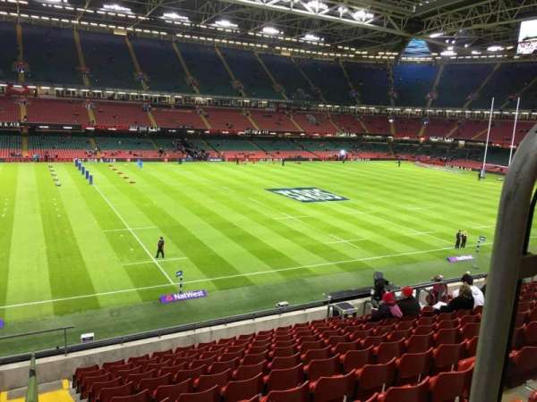 Principality Stadium, section: M33, row: 11, seat: 12