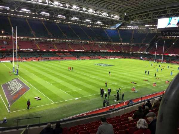 Principality Stadium, section: M13, row: 12, seat: 17