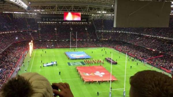 Principality Stadium, section: 621, row: 26, seat: 5