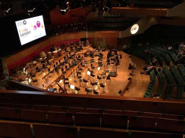 St David's Hall, section: Tier 3, row: E, seat: 7