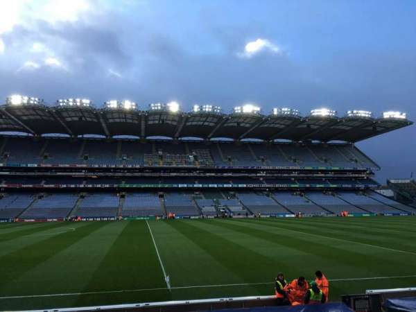 Croke Park, section: 308, row: Q, seat: 1