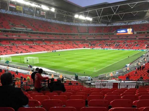 Wembley Stadium, section: 108, row: 40, seat: 157