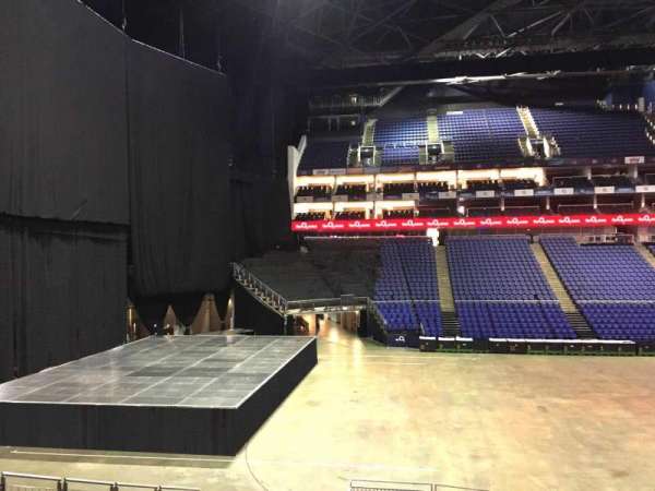 The O2, London, section: 101, row: T, seat: 23